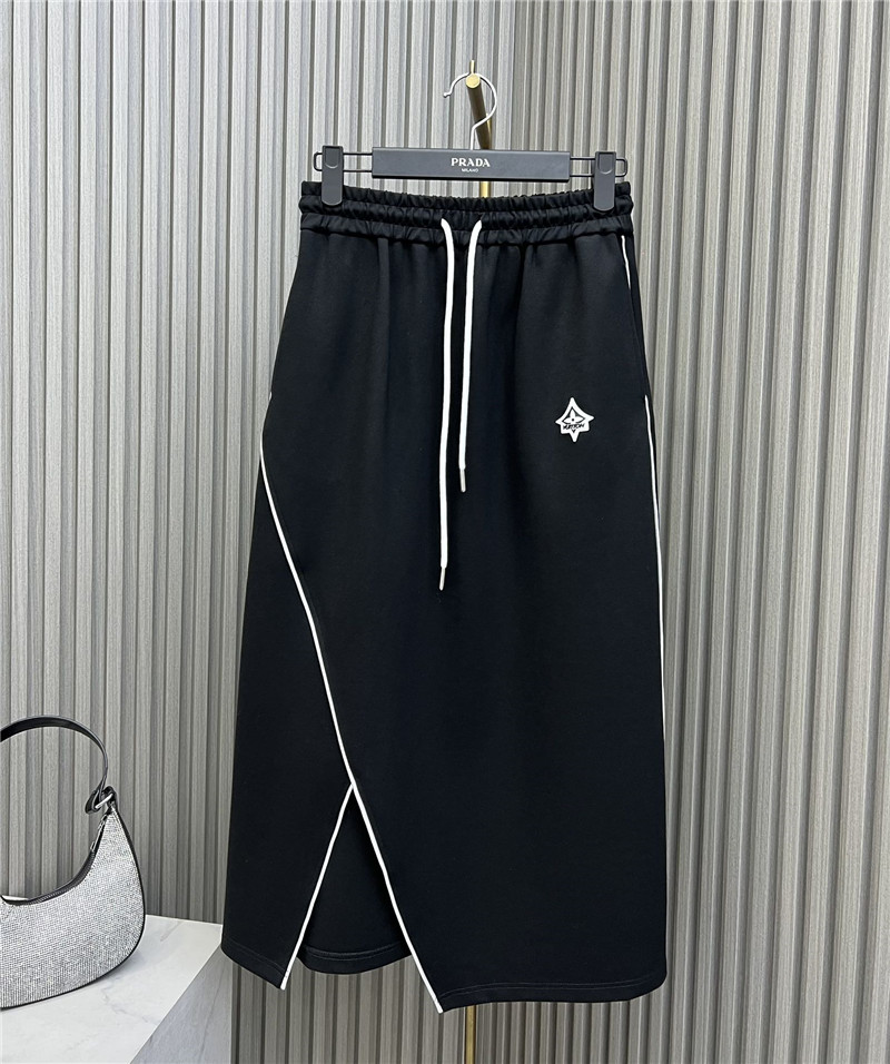 l0vis Vvtt0n lv zipper sweatshirt fashionable suit skirt