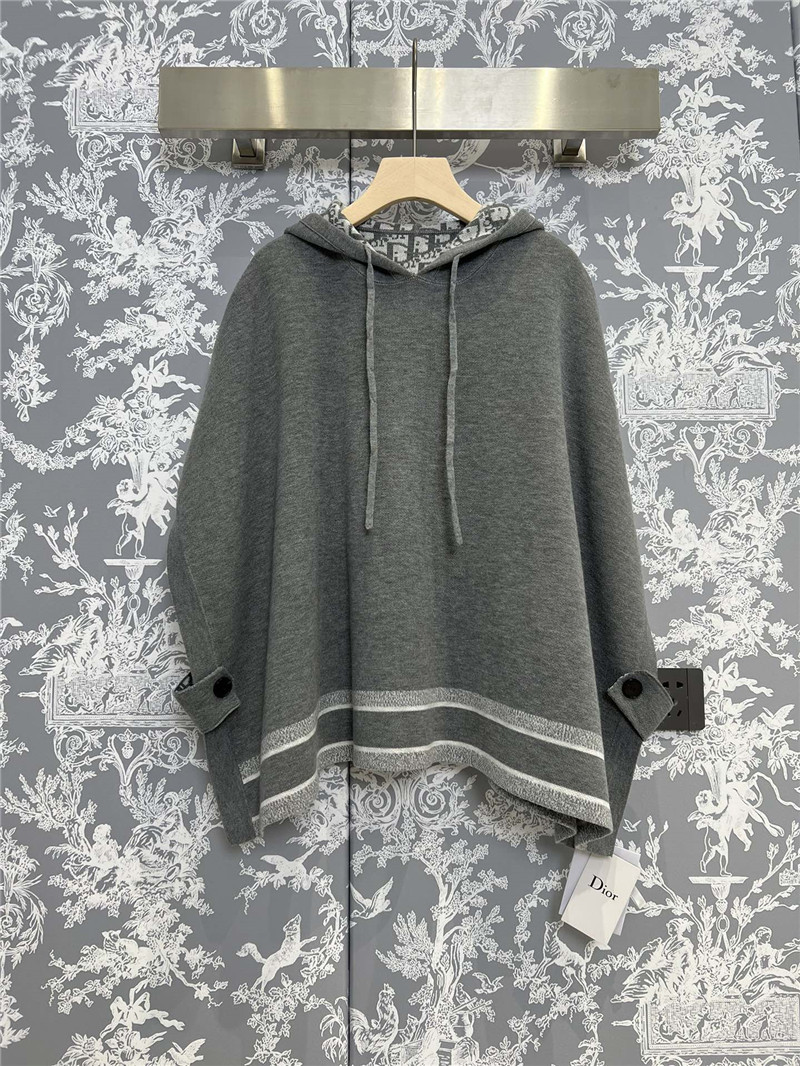 D10r classic popular double-sided cashmere hooded cape