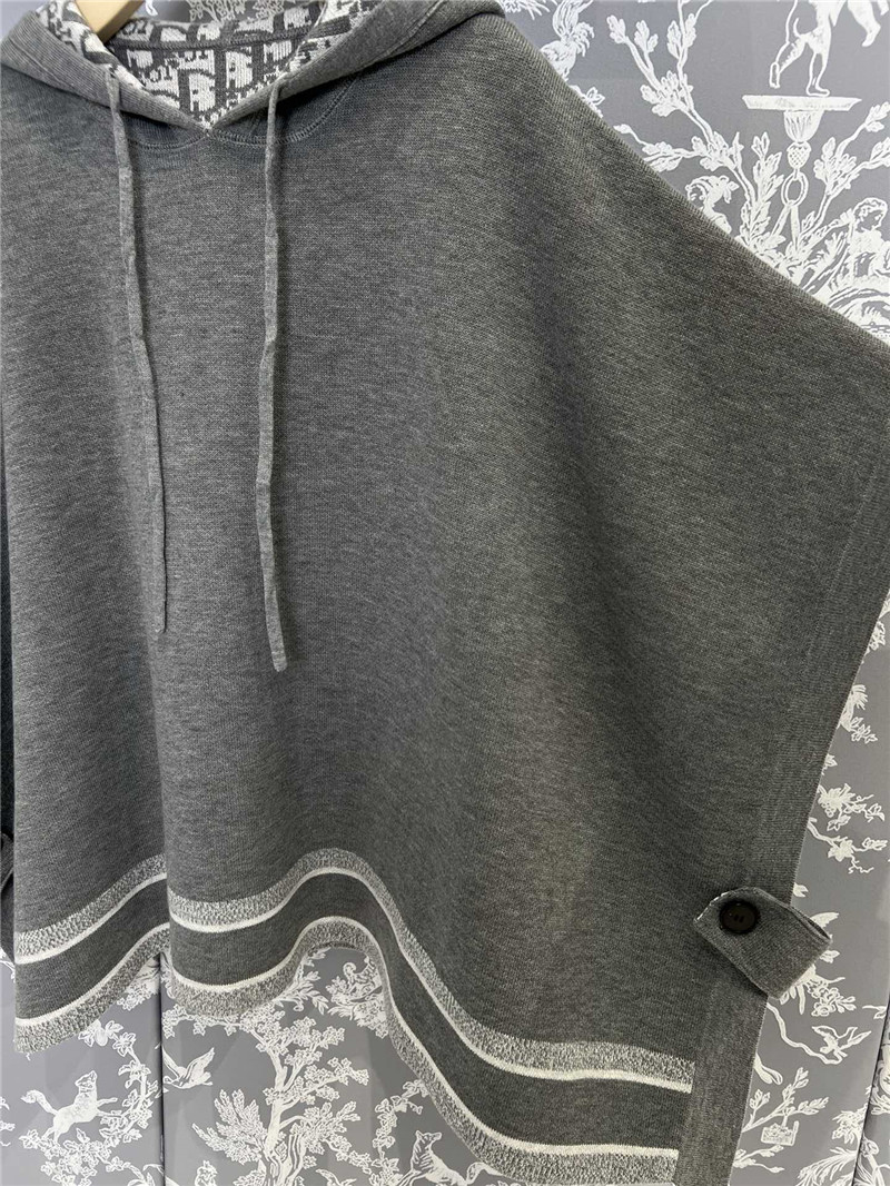 D10r classic popular double-sided cashmere hooded cape