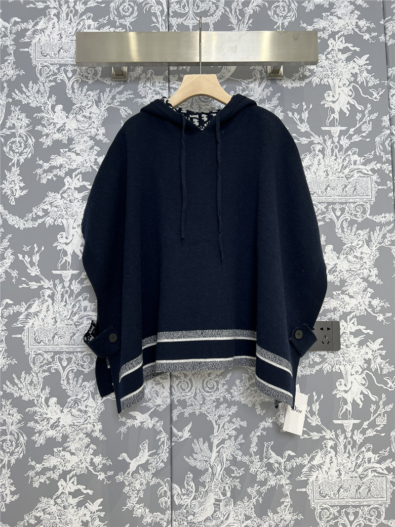 D10r classic popular double-sided cashmere hooded cape