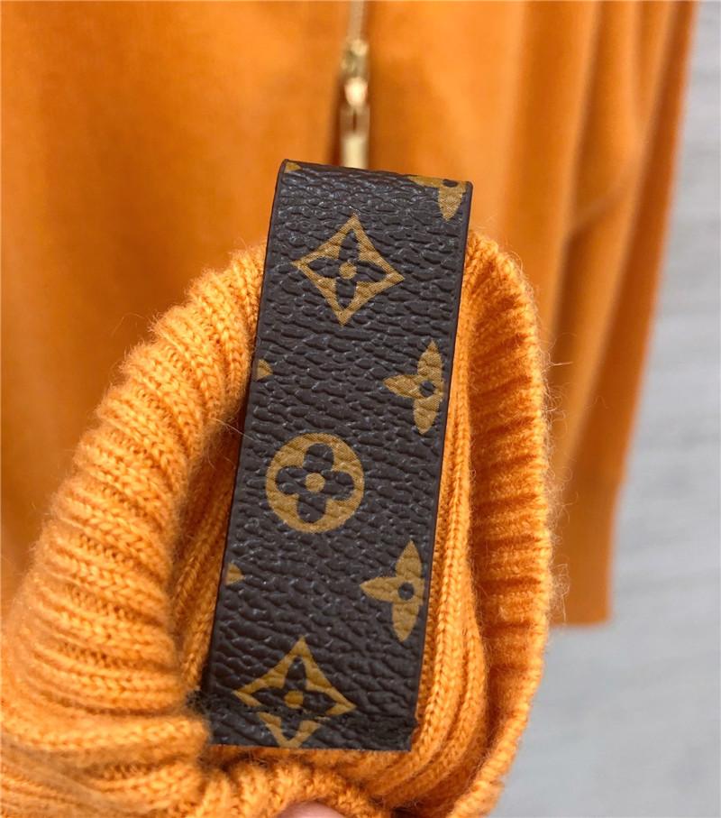 l0vis Vvtt0n zip cashmere cardigan in yellow