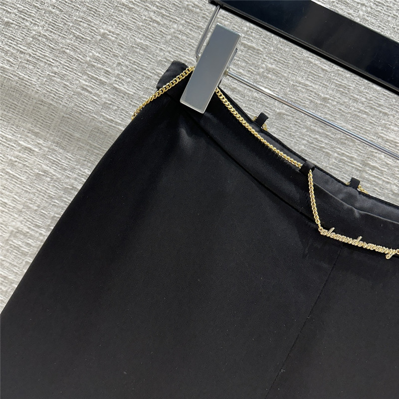 A1exa*der wang metal chain embellished acetate set