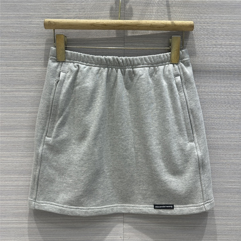 A1exa*der wang short sweatshirt + small skirt suit