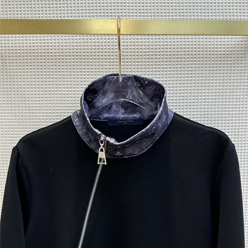 l0vis Vvtt0n printed patchwork jacket
