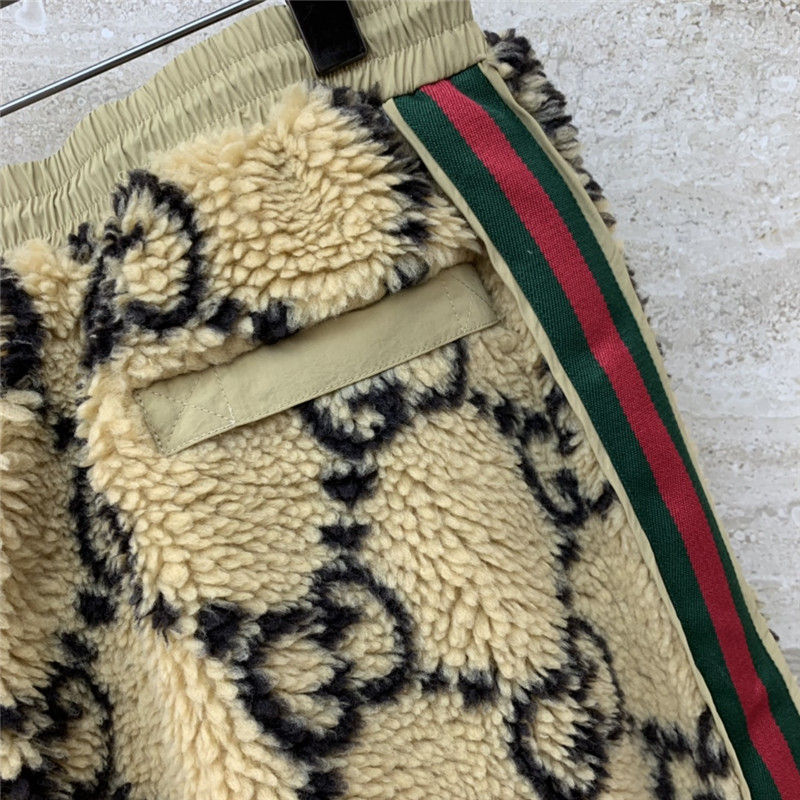 Gvc*1 gg wool knit jogging trousers