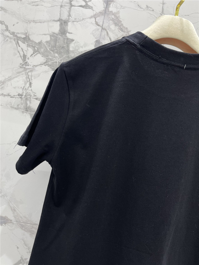 m1um1u new love color D1am0nd short-sleeved t-shirt