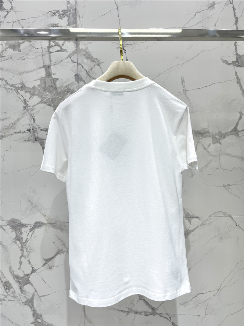 m1um1u new love color D1am0nd short-sleeved t-shirt