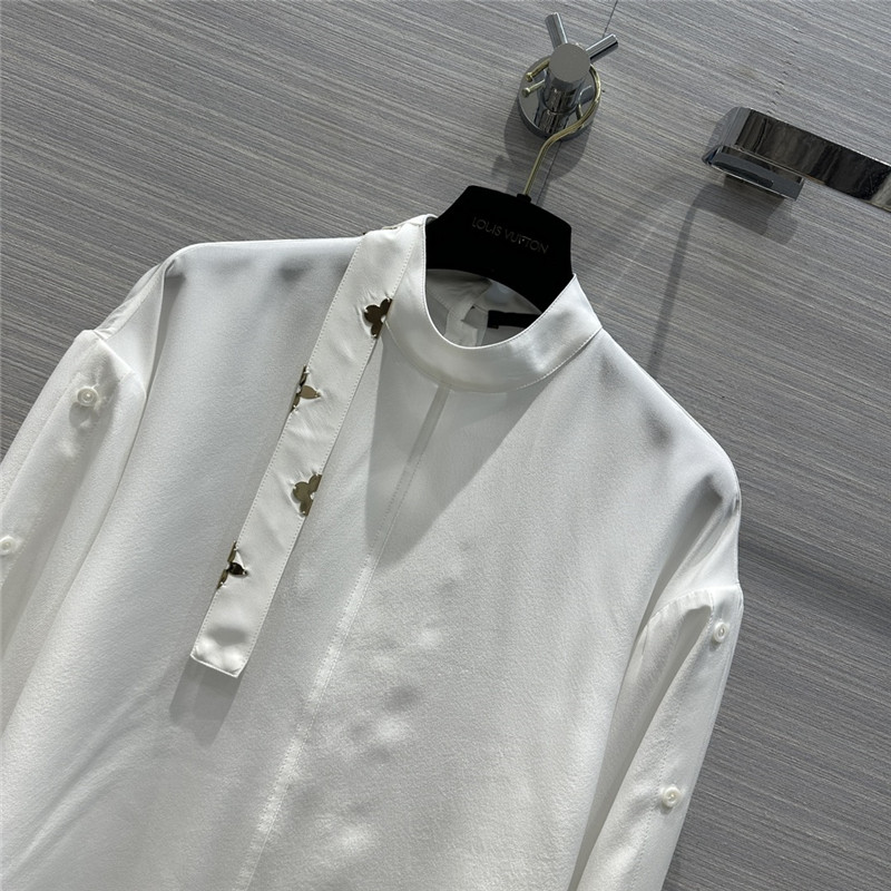 l0vis Vvtt0n lv lace -up shirt