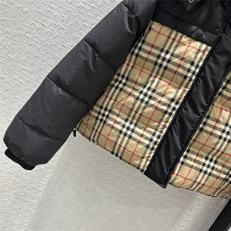 Bv*b*rry reversible short down jacket