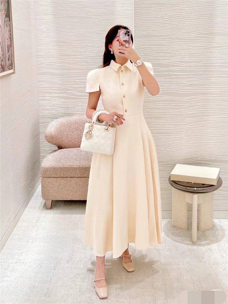 D10r haute couture waist slimming dress