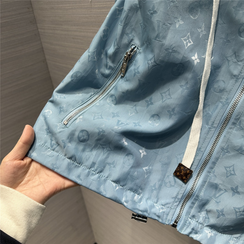 l0vis Vvtt0n lv monogram jacquard jacket suit