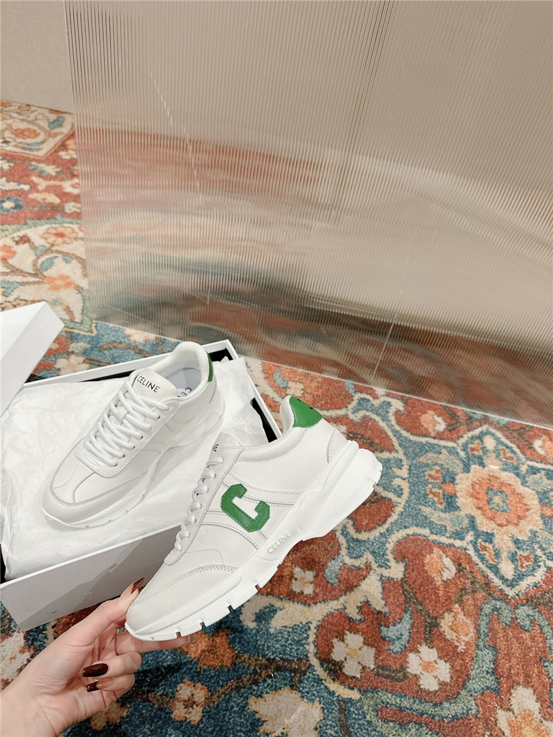 Ce1i*e new green women’s sneakers