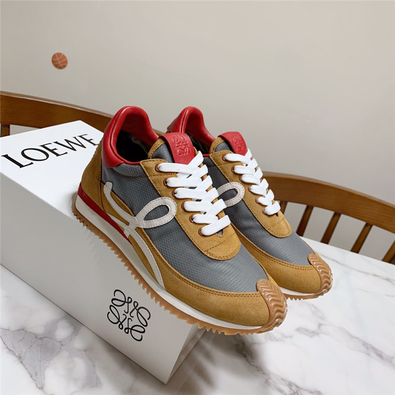L0ew* flow runner sneaker brown