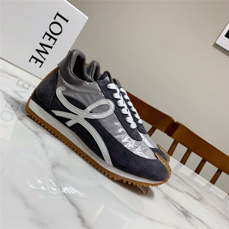 L0ew* flow runner sneaker dark gray