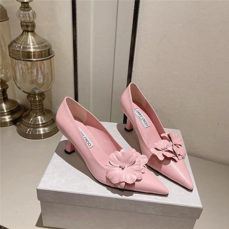 J1m*y Ch00 new petal series single shoes sandals