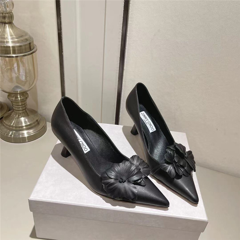 J1m*y Ch00 new petal series single shoes sandals