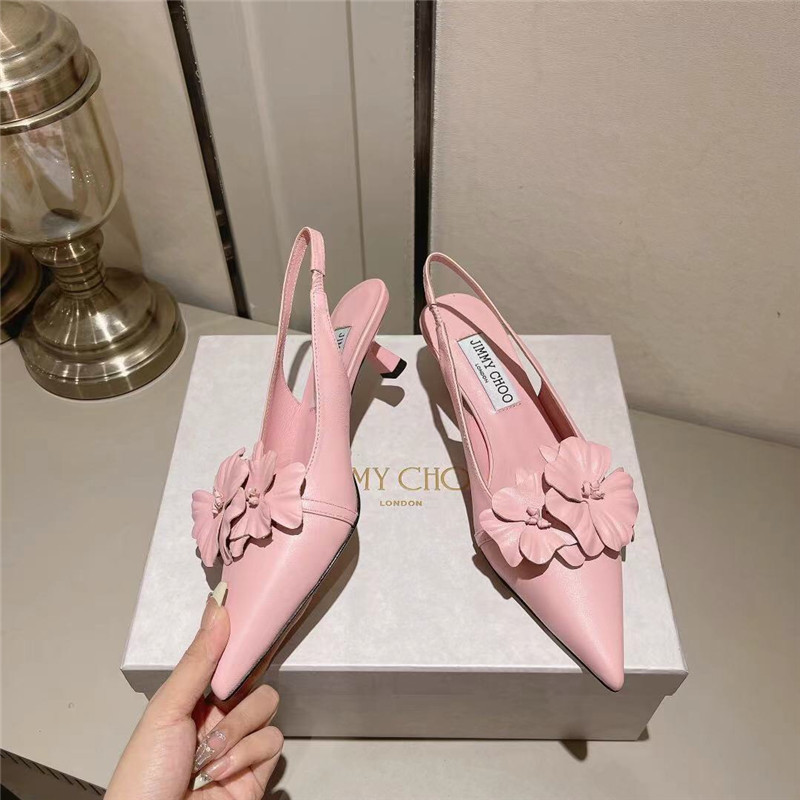 J1m*y Ch00 new petal series single shoes sandals