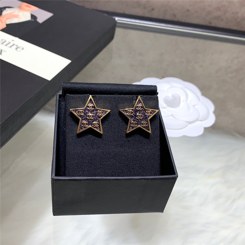 Ch**el starry sky Ch**el earrings