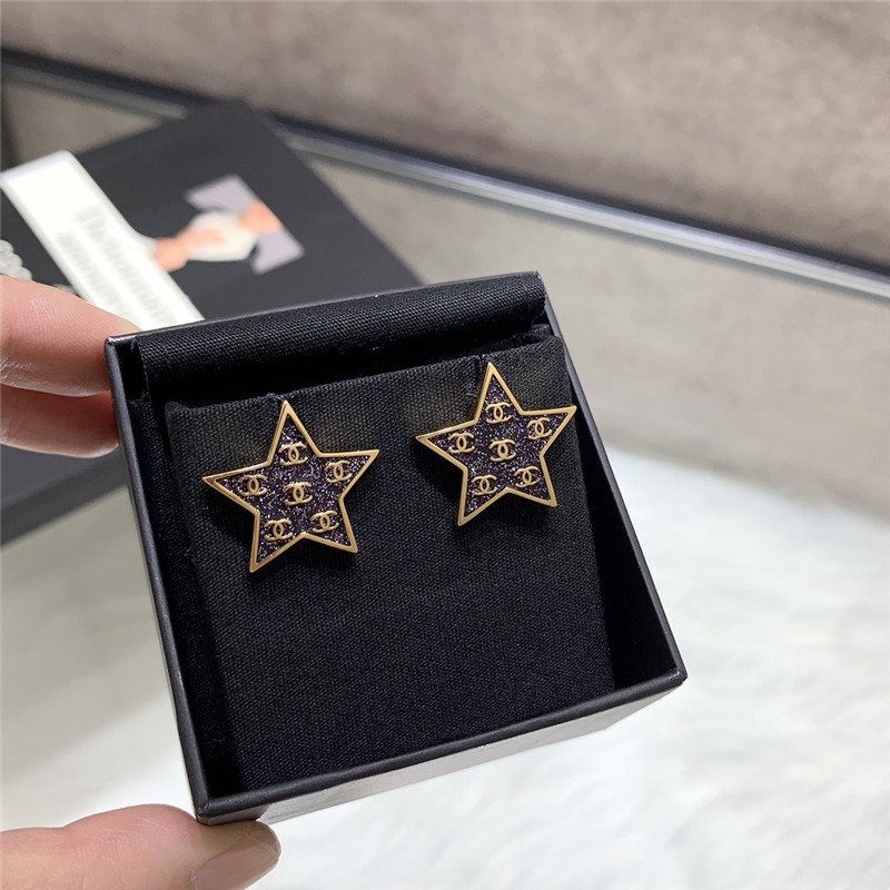 Ch**el starry sky Ch**el earrings