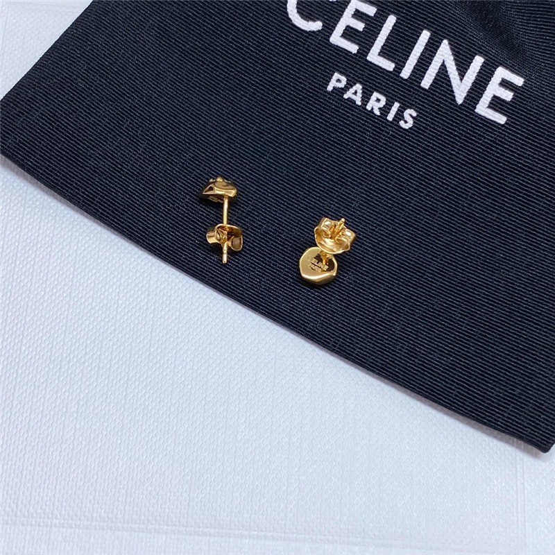 ce1i*e D1am0nd gold earrings