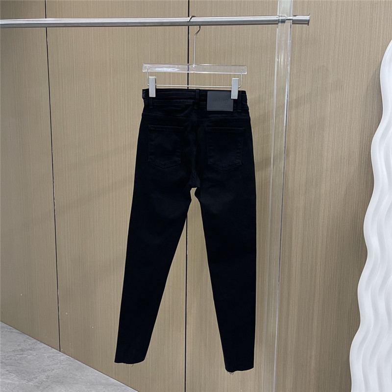 A1exa*der wang irregular high waist jeans