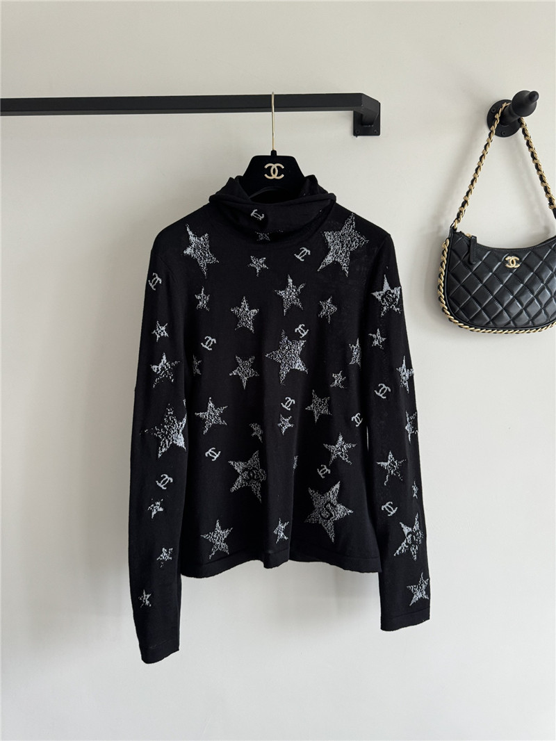 Ch**el star turtleneck wool sweater