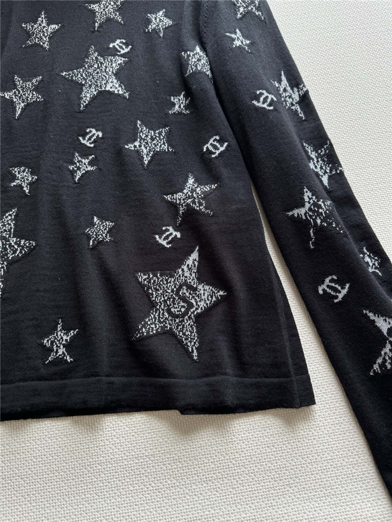 Ch**el star turtleneck wool sweater