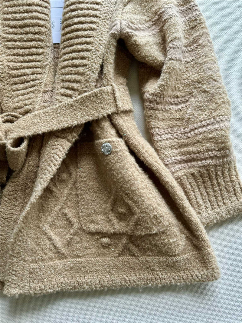 Ch**el camel robe cardigan