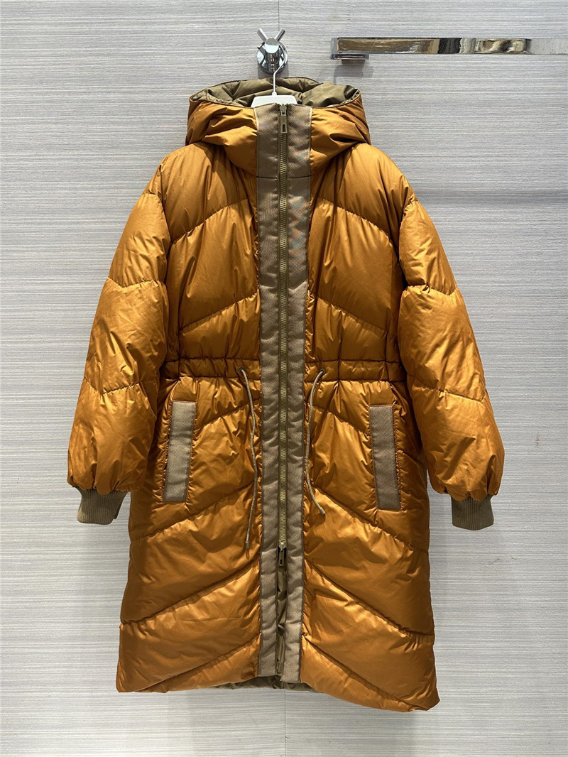 H**me5 reversible double-layer thickened long down jacket