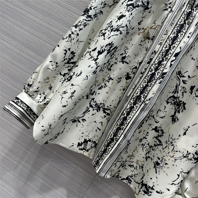 Vanitoo printed silk shirt