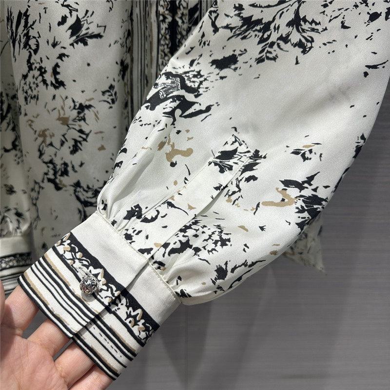Vanitoo printed silk shirt