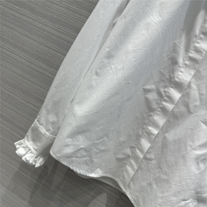 Ch**el new palace style lace collar shirt
