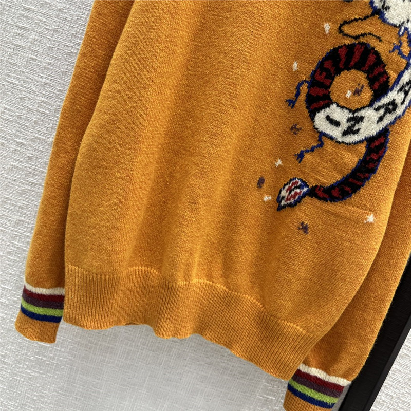Marni Wool Jacquard Knitted Sweater