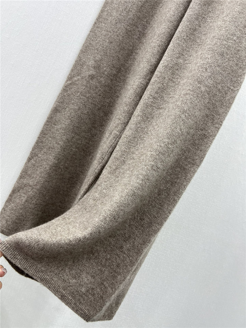 L0r0 P1ana wide leg cashmere loose trousers