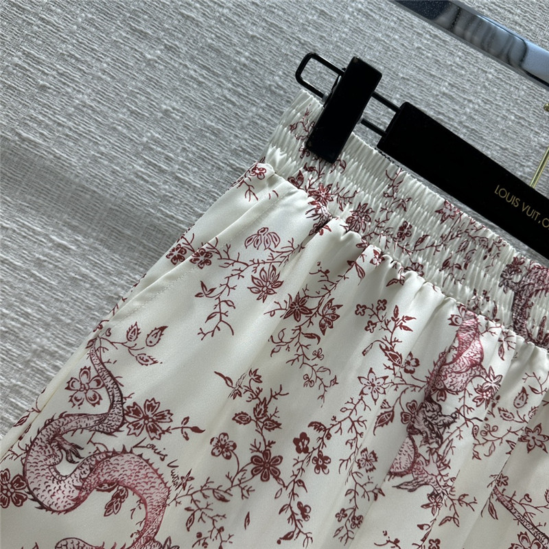 l0vis Vvtt0n lv floral print pajama style suit