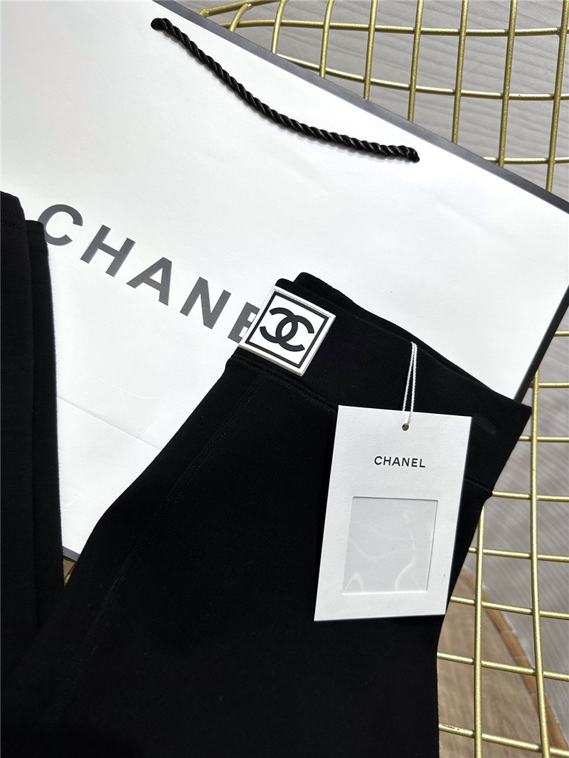 Ch**el oversized stretch one-piece cropped pants