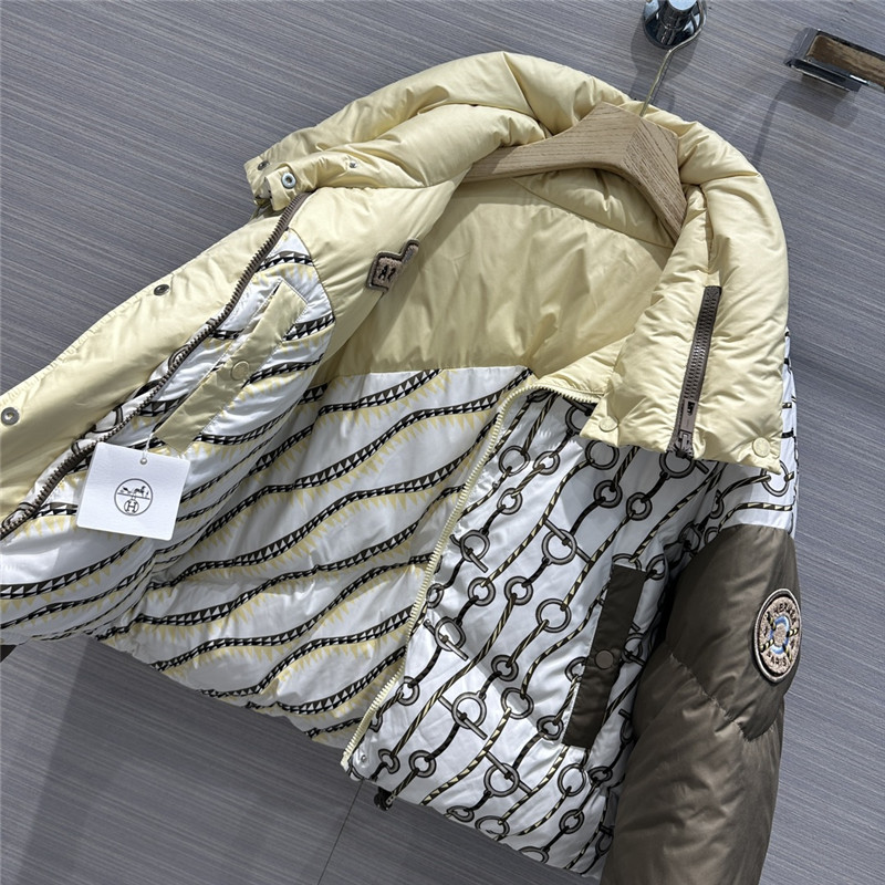 H**me5 reversible design down jacket