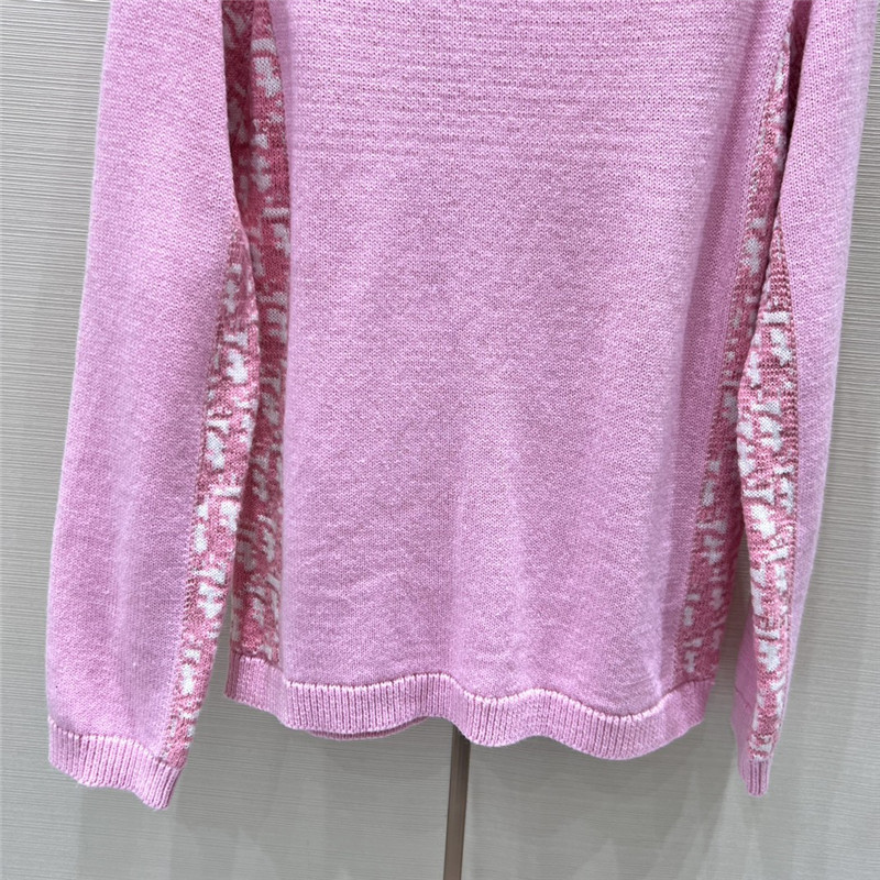 D10r pink presbyopic knitted top