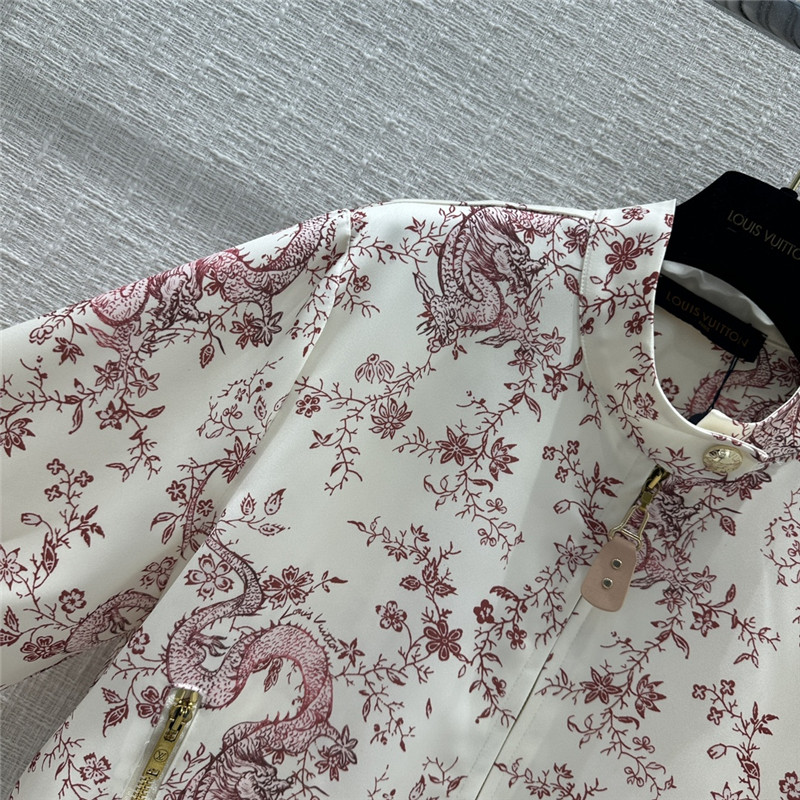 l0vis Vvtt0n lv floral print jacket