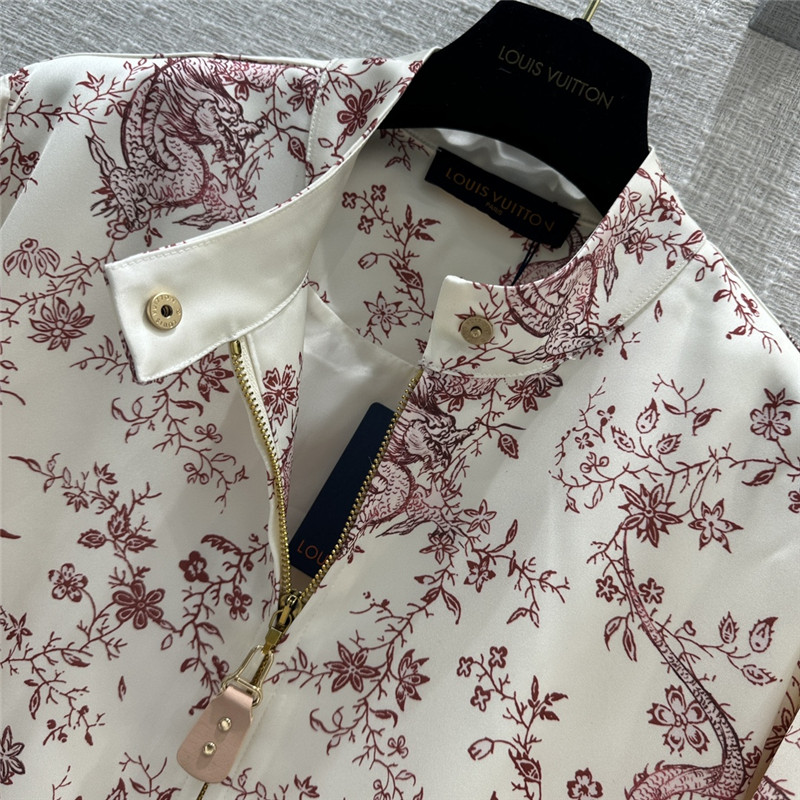 l0vis Vvtt0n lv floral print jacket