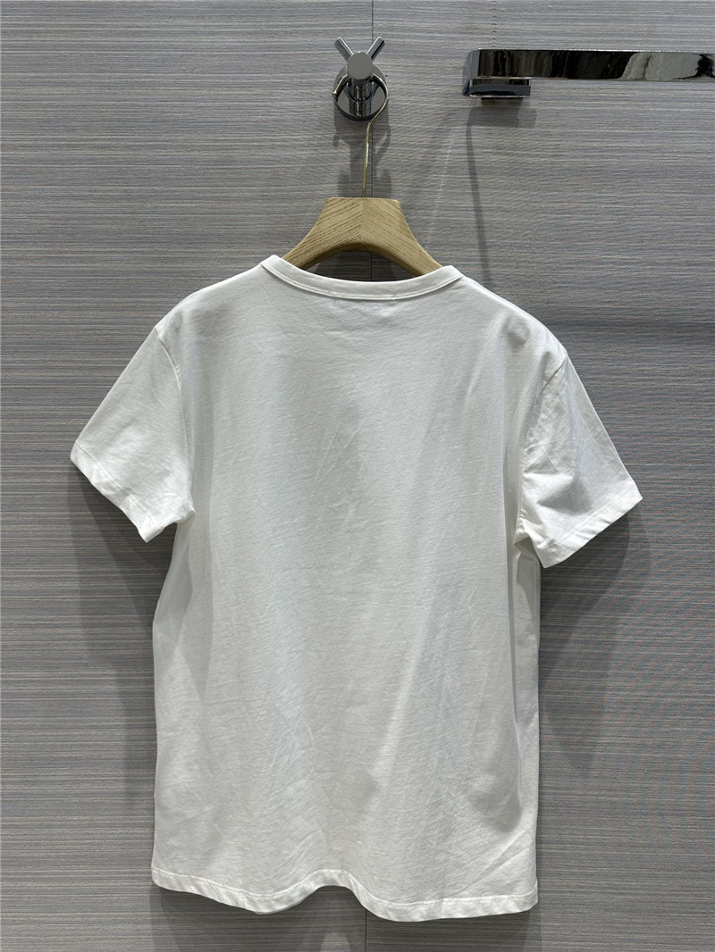 Va1e*ntin0 three-dimensional butterfly cotton t-shirt