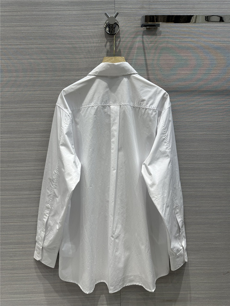 Va1e*ntin0 three-dimensional butterfly large shirt