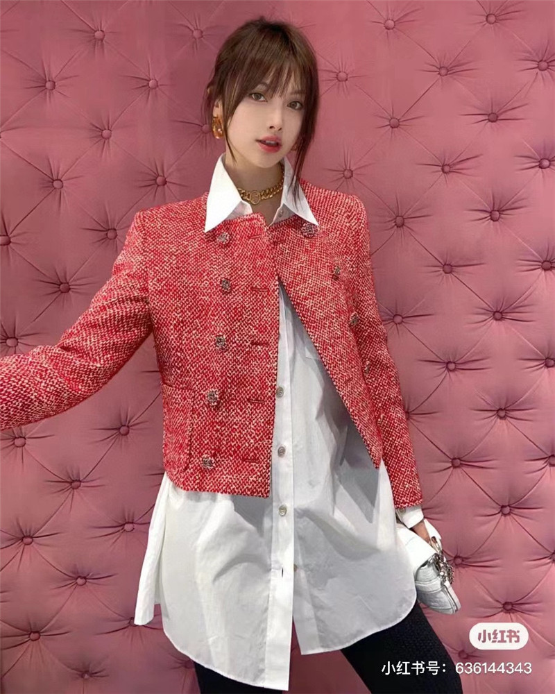 Gvc*1 red tweed jacket