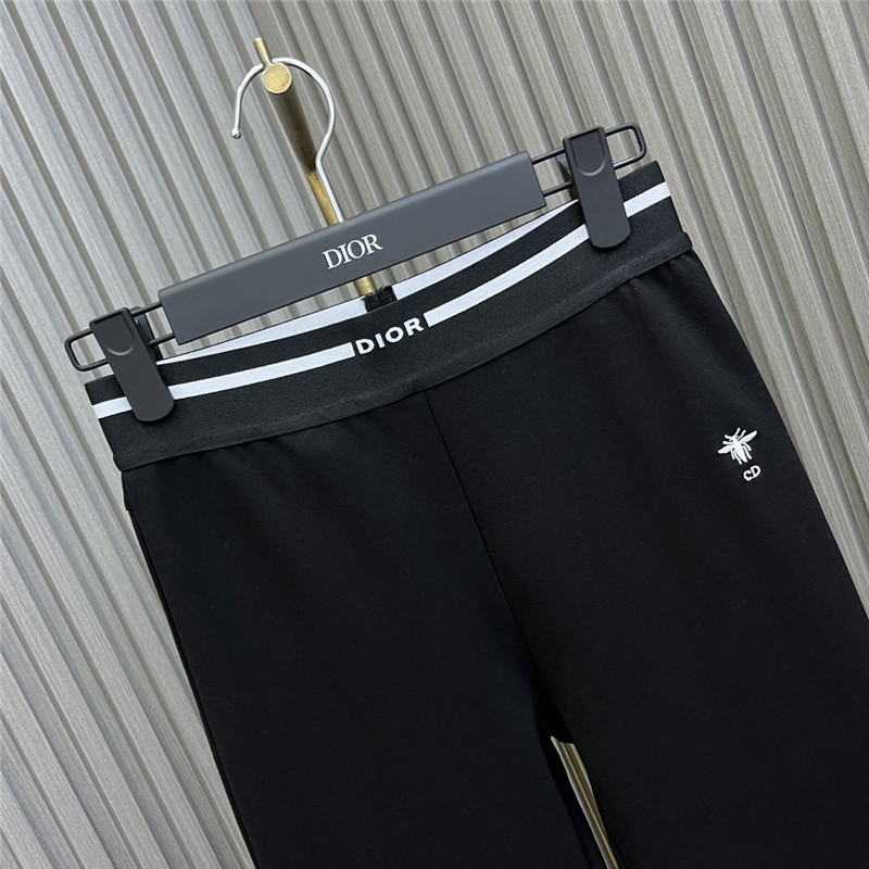 D10r thickened letter web leggings