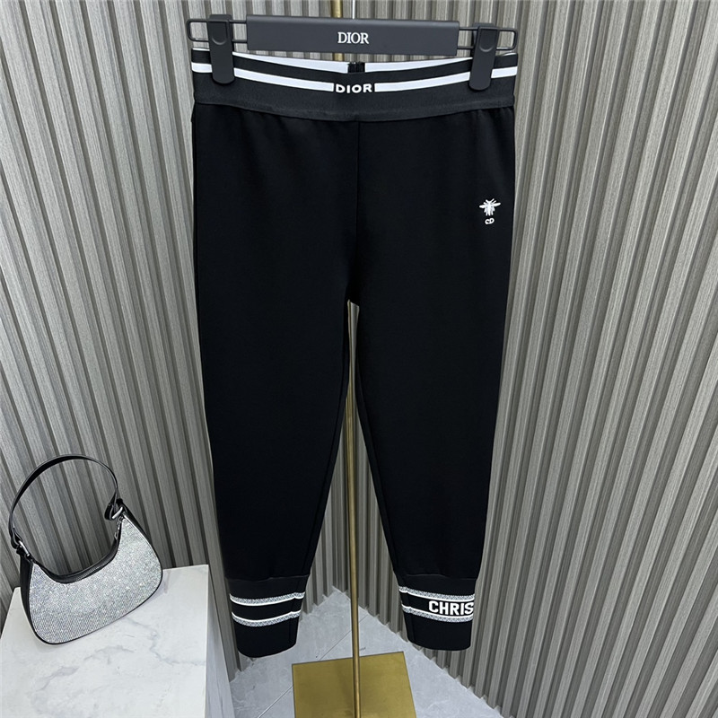 D10r thickened letter web leggings