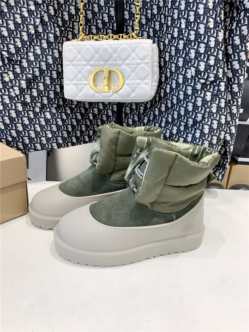 ugg waterproof lace-up down two-wear snow boots
