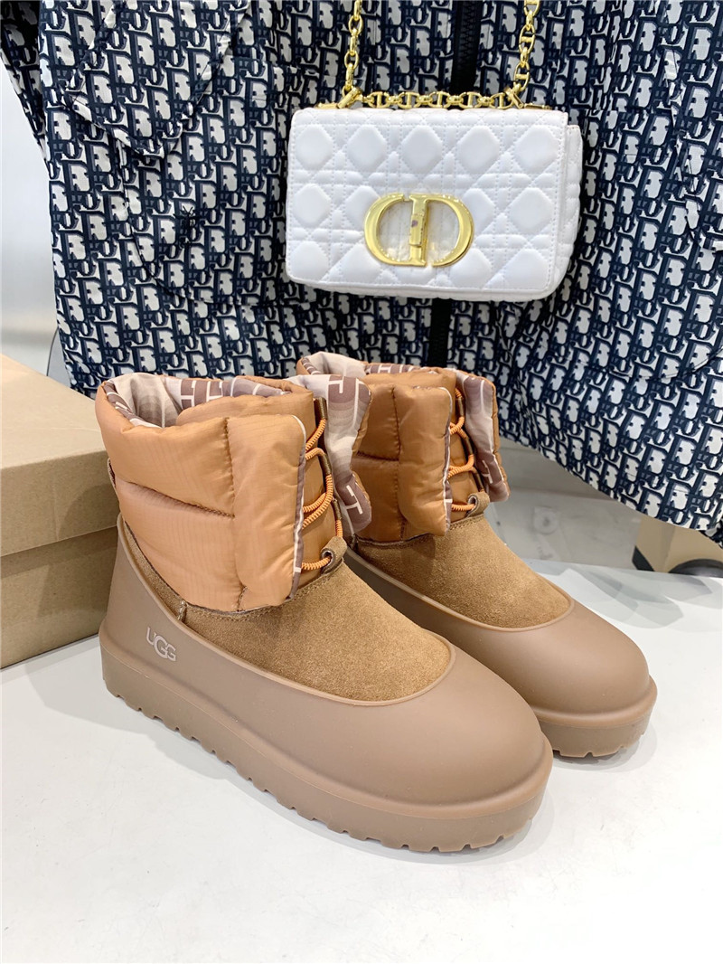 UGG Classic Mini Lace Up Weather Boots