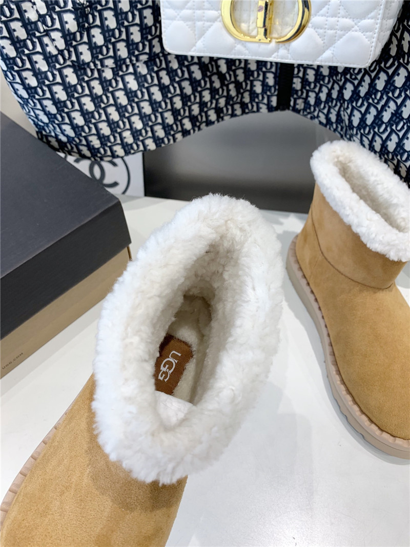 UGG Shearling Suede Boots