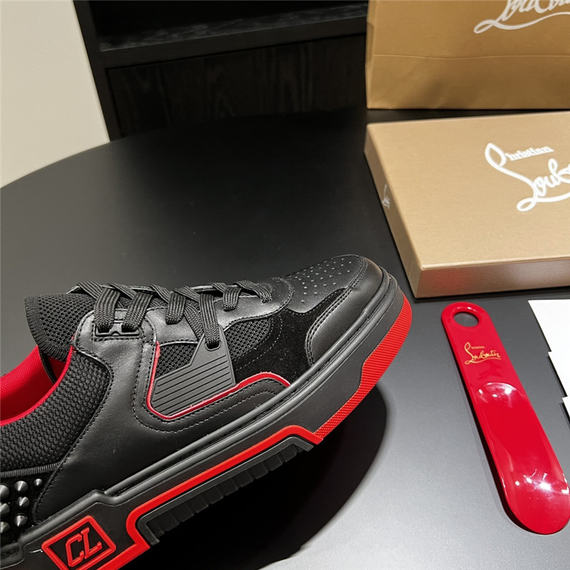 Chr1st1an louboutin astroloubi sneakers in black