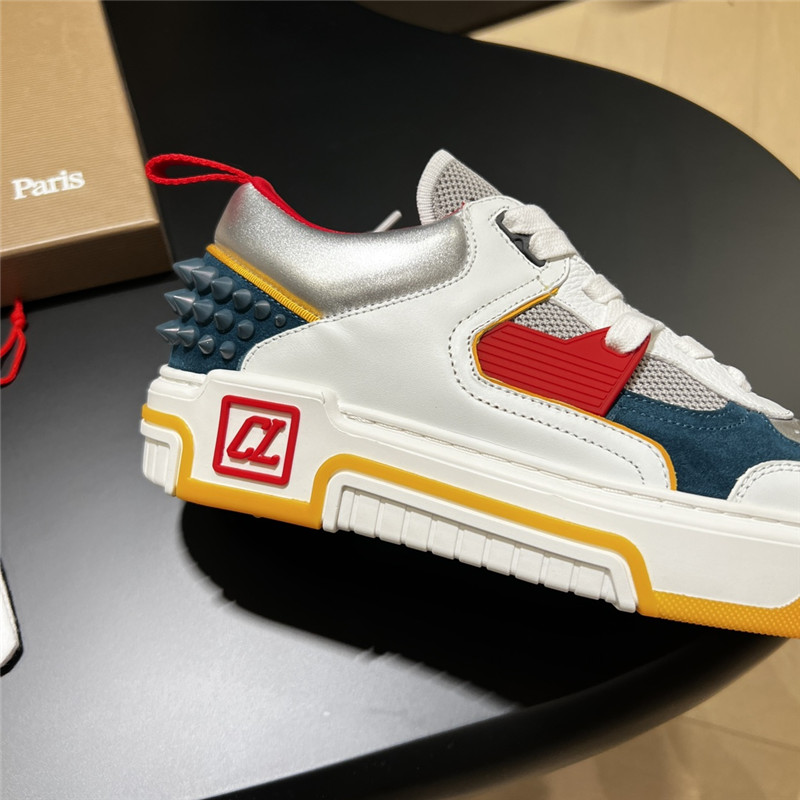 Chr1st1an louboutin astroloubi sneakers silver
